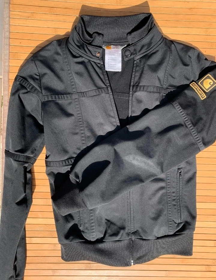 Chaqueta Carhartt tipo Bomber Negra - Talla S - Muy buen estado