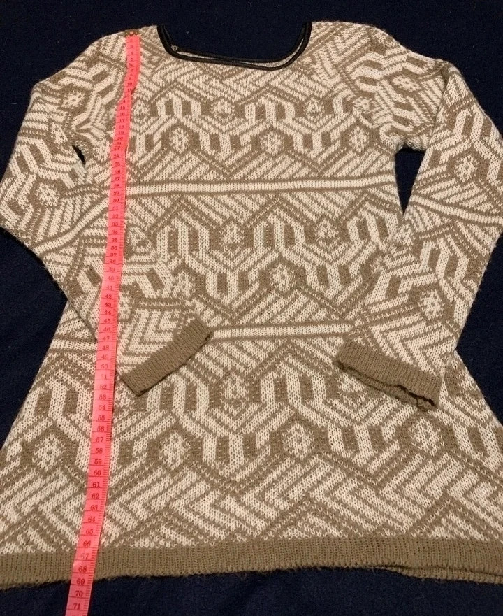 Jersey de punto geométrico - Made in Italy talla M – Italia – taille M / 38 / 10 4