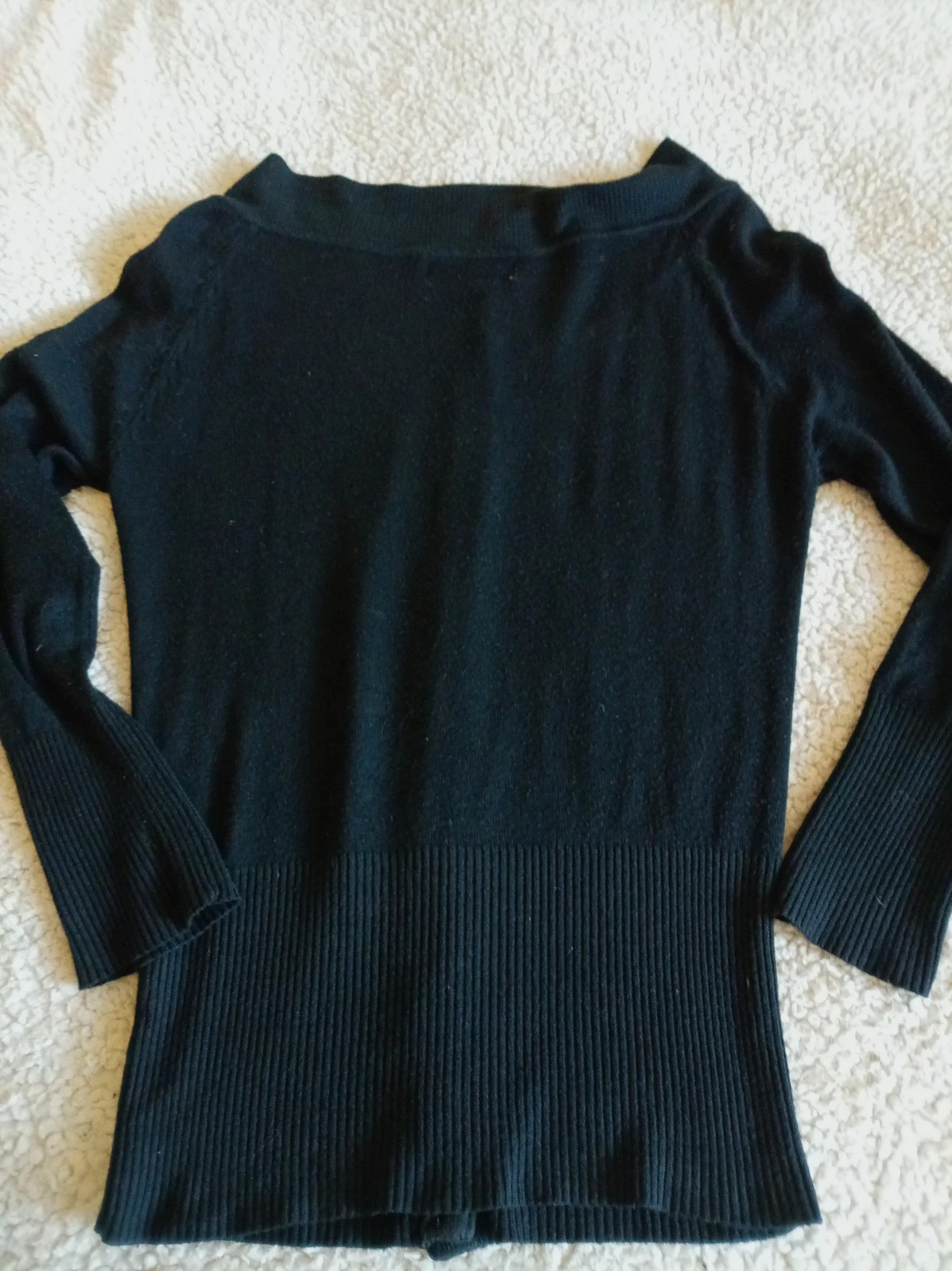 Cárdigan negro ajustado By Laetitia - Talla S - Estilo Pin-up / Retro – By Laetitia – taille S / 36 / 8 2