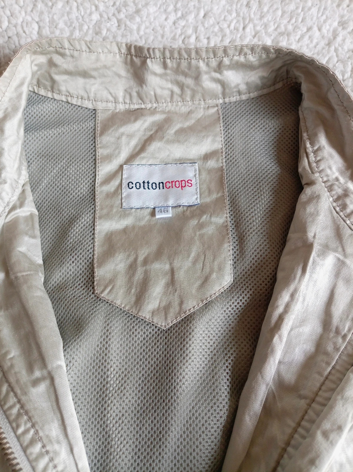 Chaqueta Plateada Cotton Crops talla 46 – CottonCrops – taille XL / 42 / 14 3