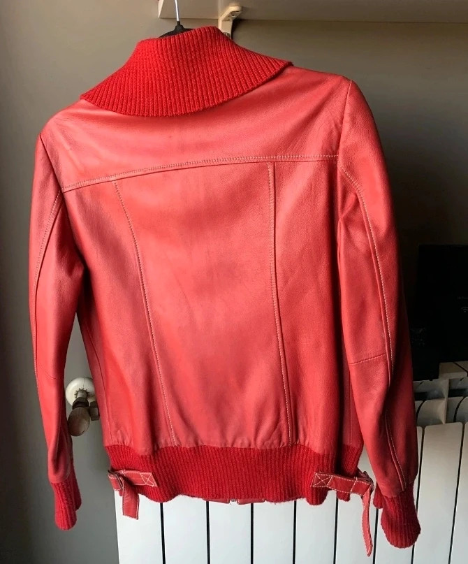 Chaqueta de Piel Nappa - Blue & Blouze Talla M/L – blue & blouf – taille L / 40 / 12 2
