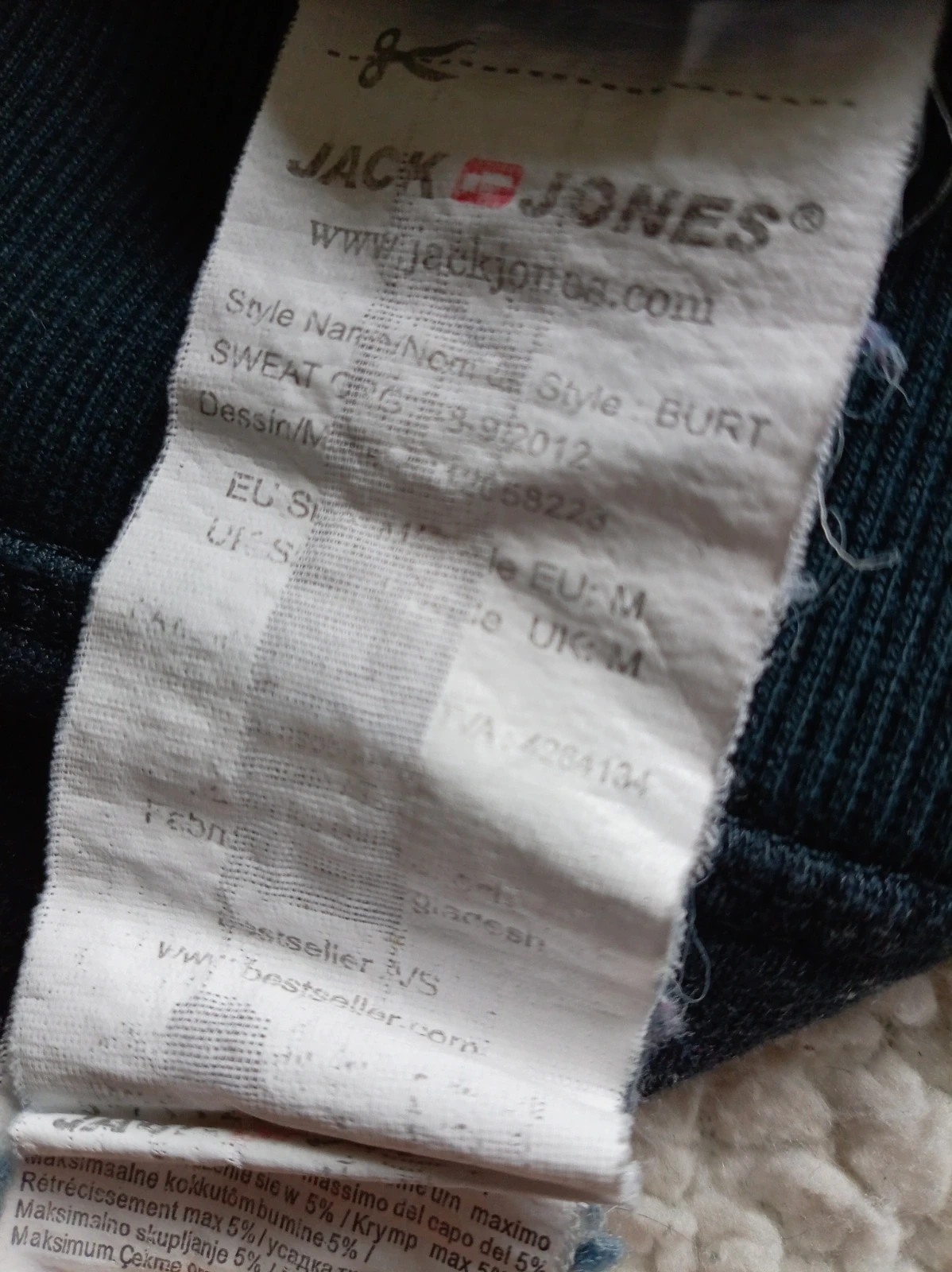 Sudadera Jack & Jones - Edición "Clothing Company" talla M – Jack & Jones – taille M 3