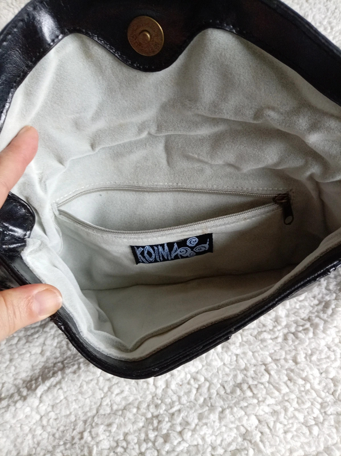 Bolso Negro Koima (Estilo Vintage) Nuevo – Koma 4