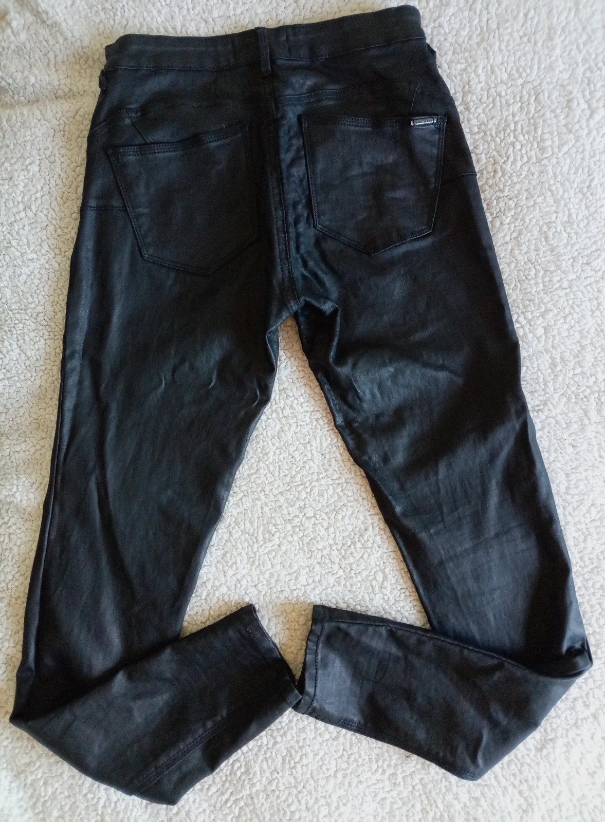 Vaqueros Mango Kim Encerados Push-Up - Talla 38 – Mango – taille M / 38 / 10 4
