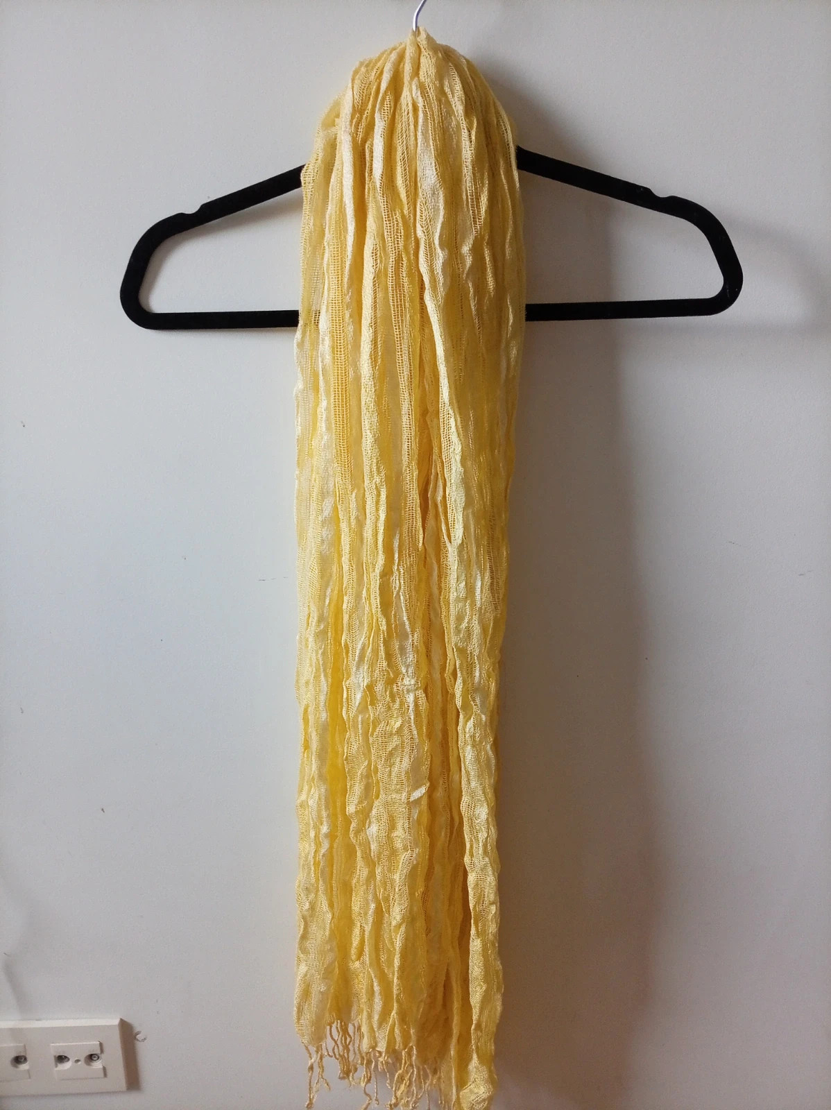 Pashmina Amarilla Pastel - 100% Viscosa - Muy Suave – designo 4