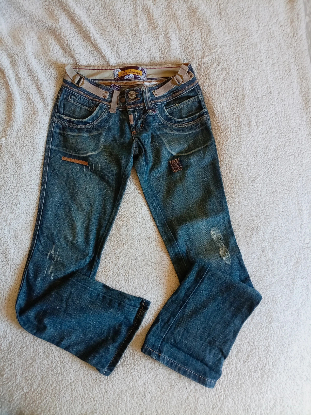 Vaqueros Colcci Jeanswear campana Detallados - Talla 36