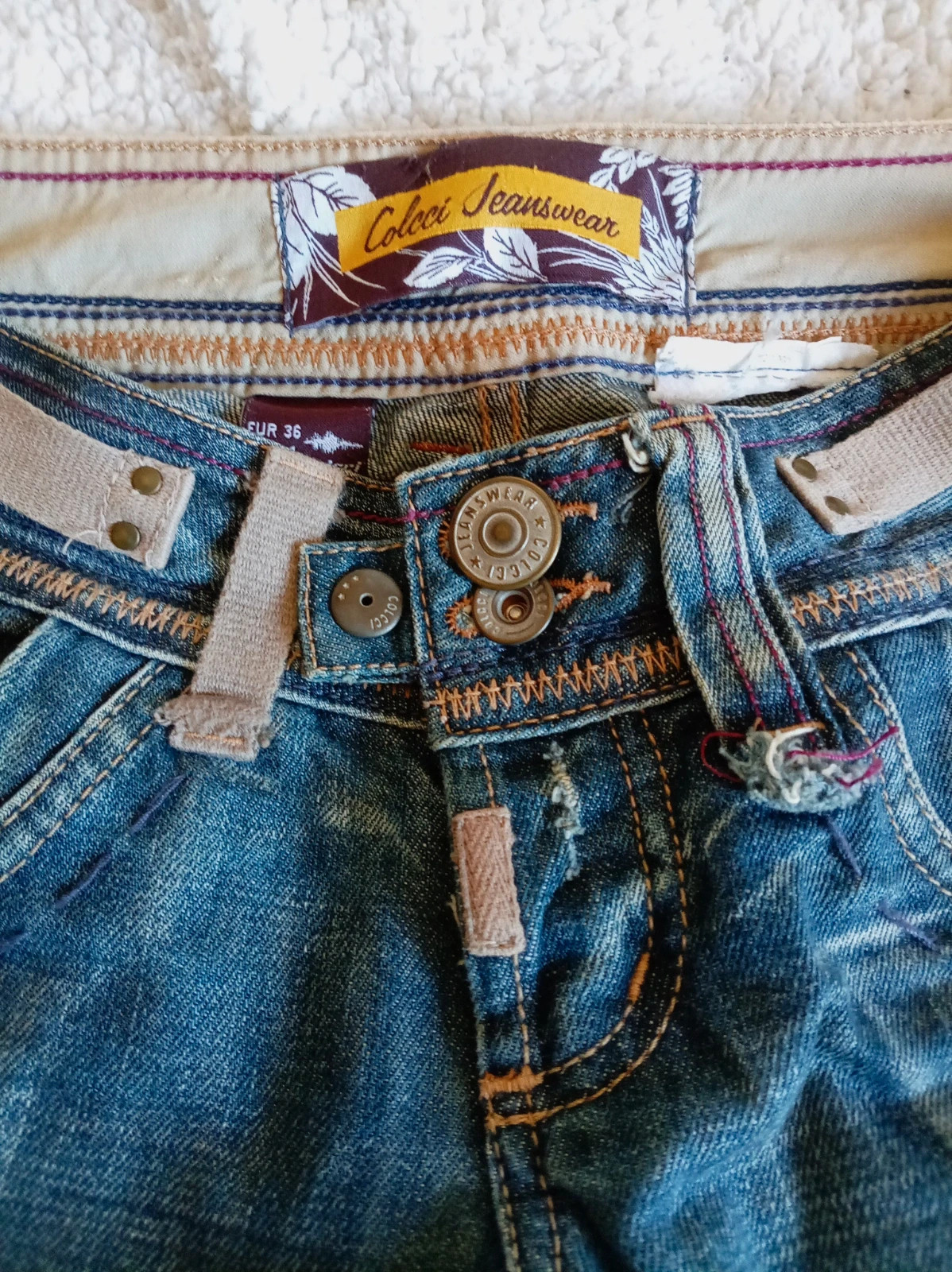 Vaqueros Colcci Jeanswear campana Detallados - Talla 36 – Colcci – taille S / 36 / 8 3