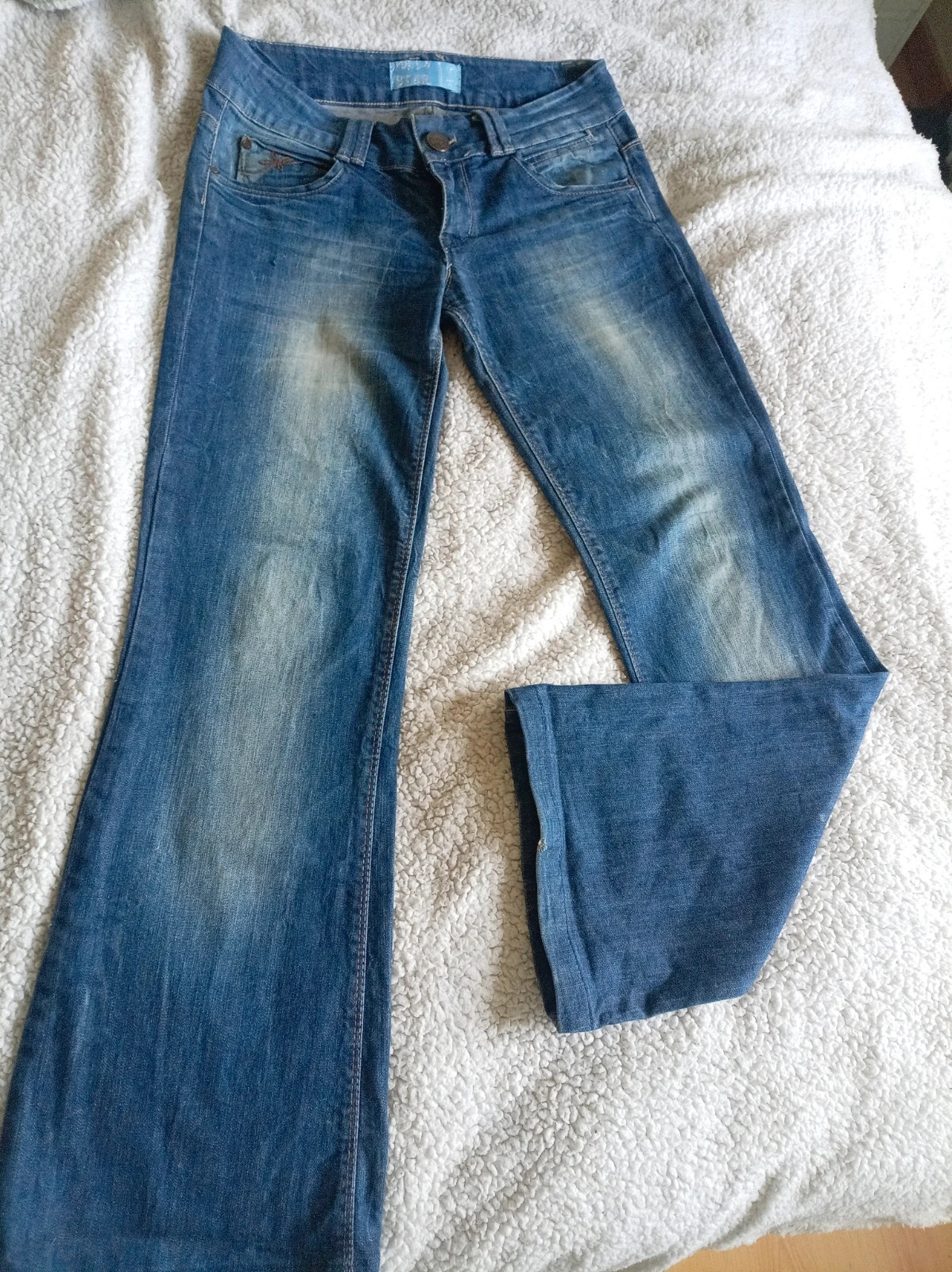 Vaqueros Pull&Bear Campana Talla M 38 - Estilo Y2K – Pull & Bear – taille M / 38 / 10