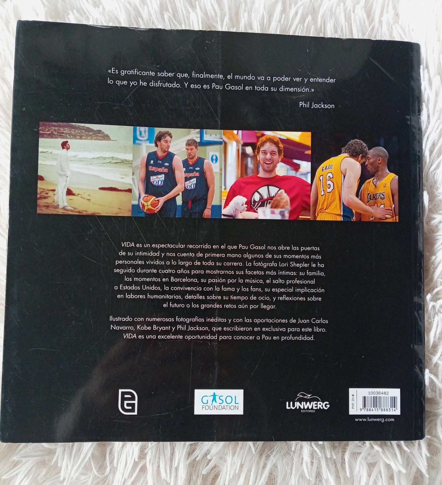 Libro Pau Gasol VIDA 2