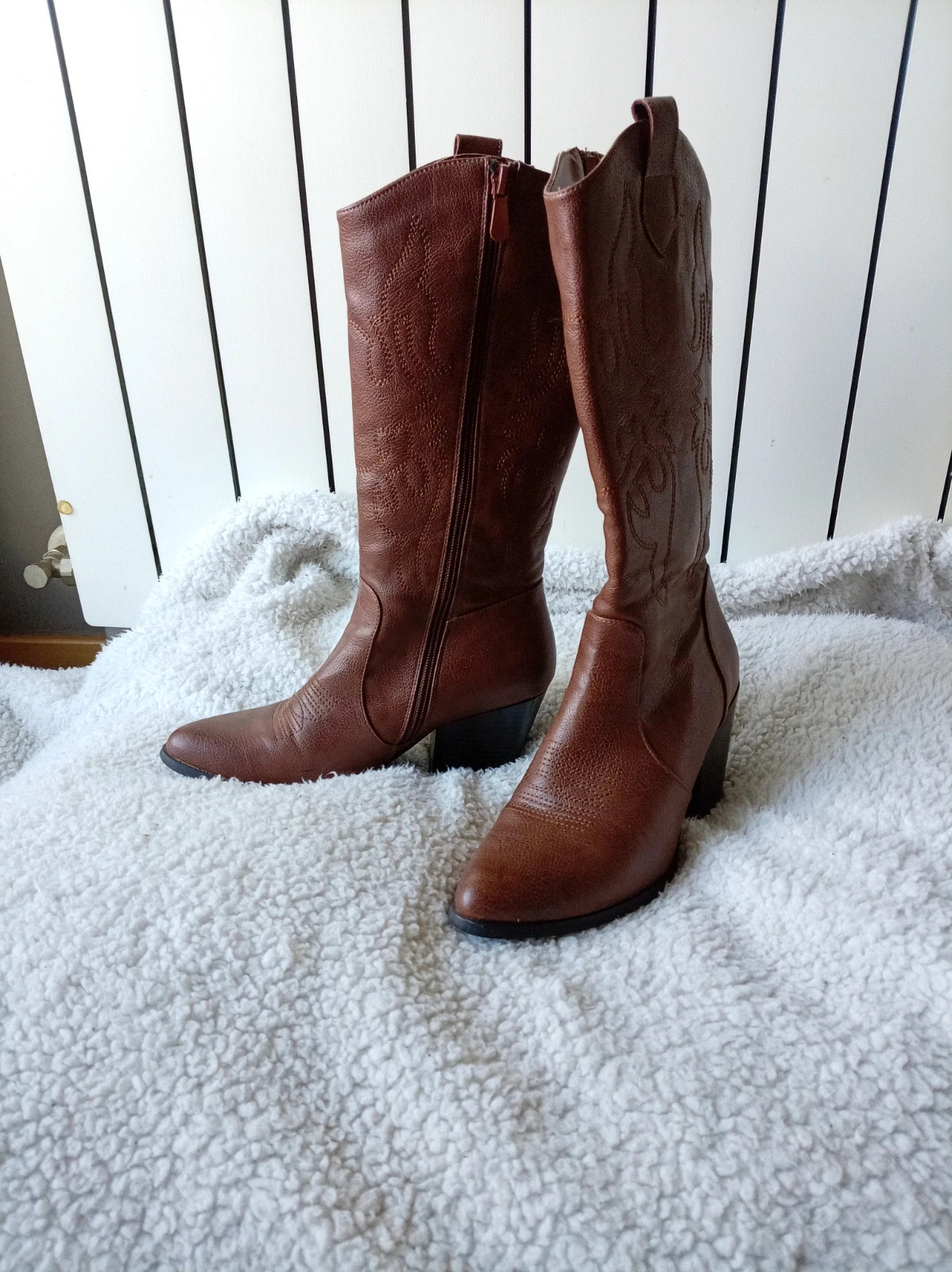Bota campera marrón number 37 cawboy – taille 37 2