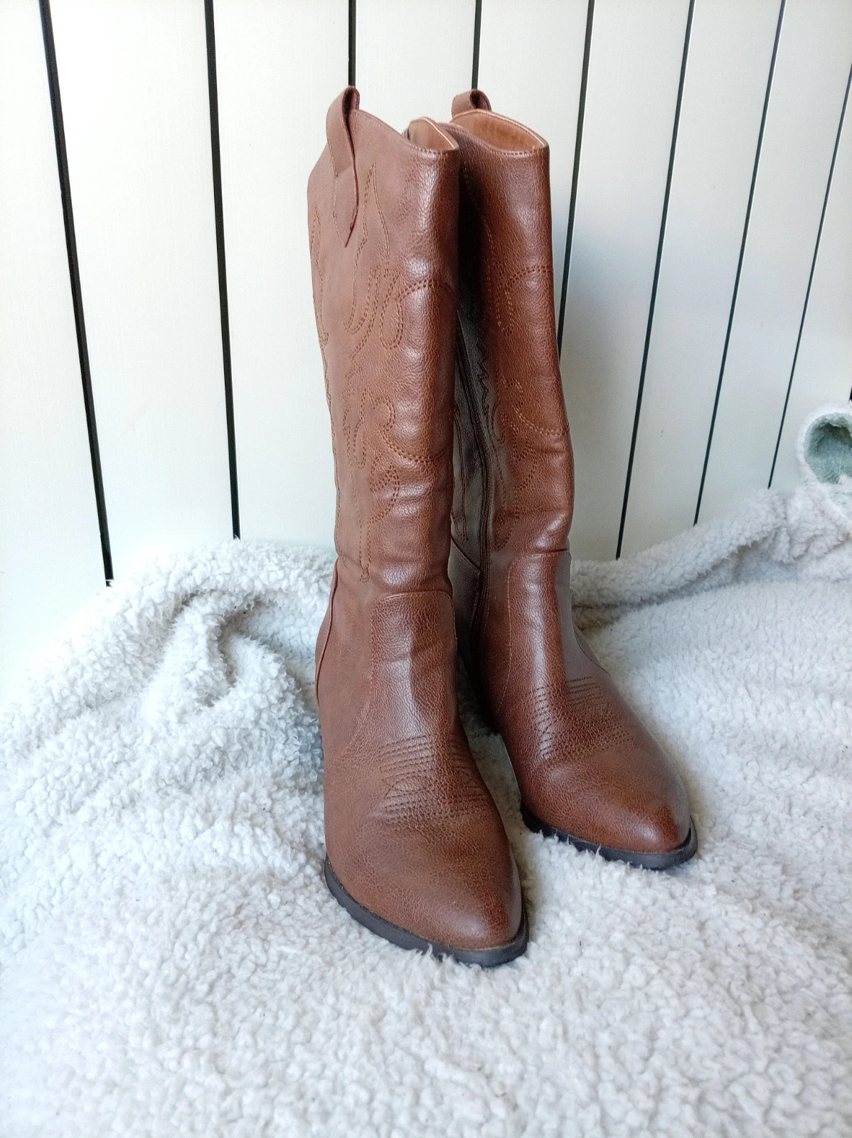 Bota campera marrón number 37 cawboy – taille 37 3