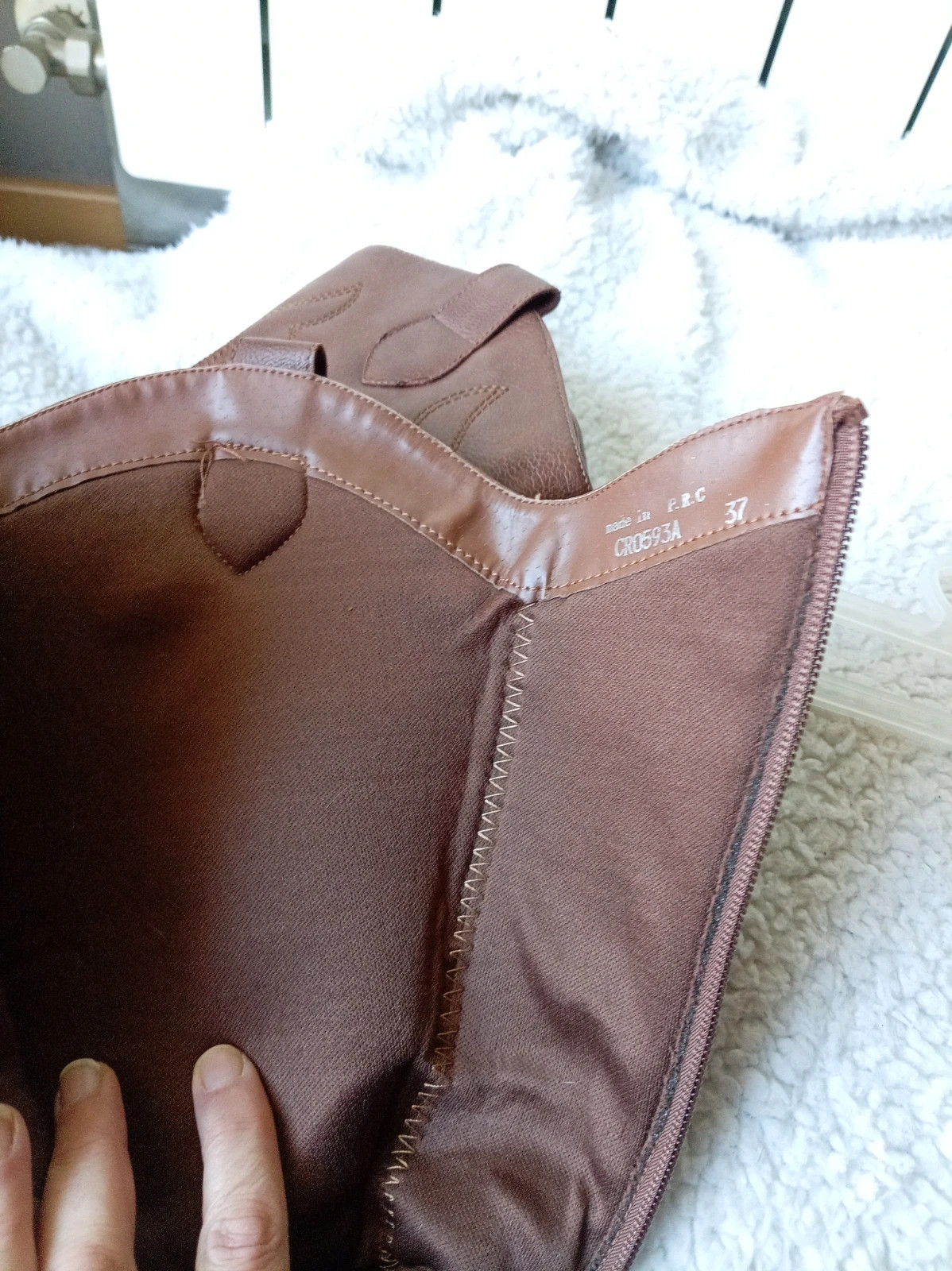 Bota campera marrón number 37 cawboy – taille 37 5
