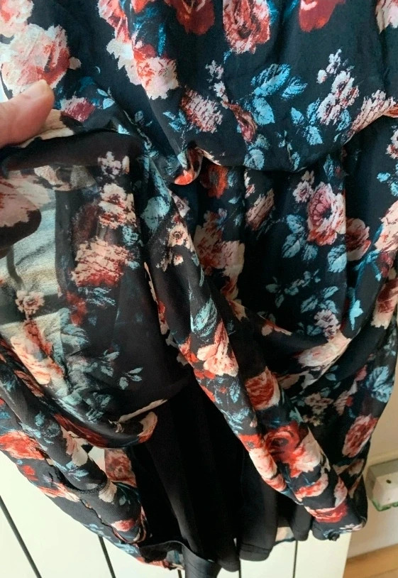 Vestido flores de gasa talla s pinkie – Pinkie – taille S / 36 / 8 3