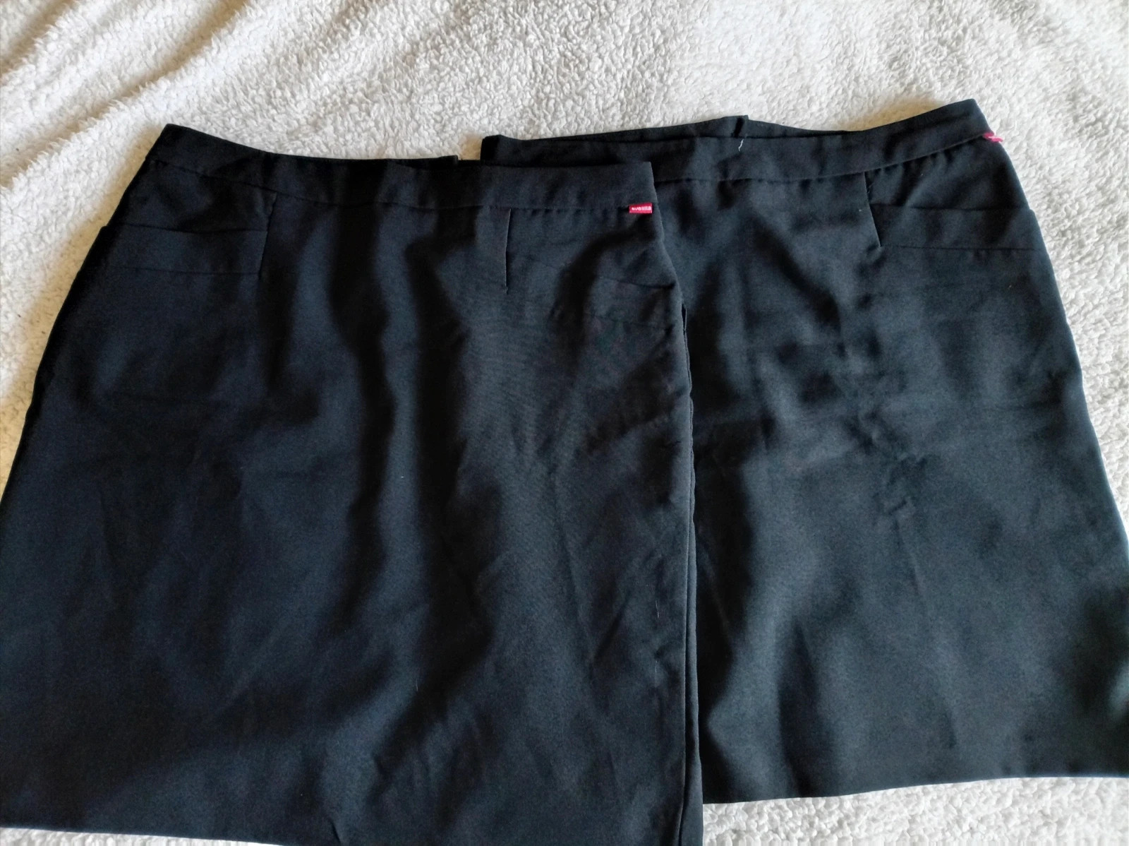 Pack 2 Falda tubo negra Talla 42 Velilla