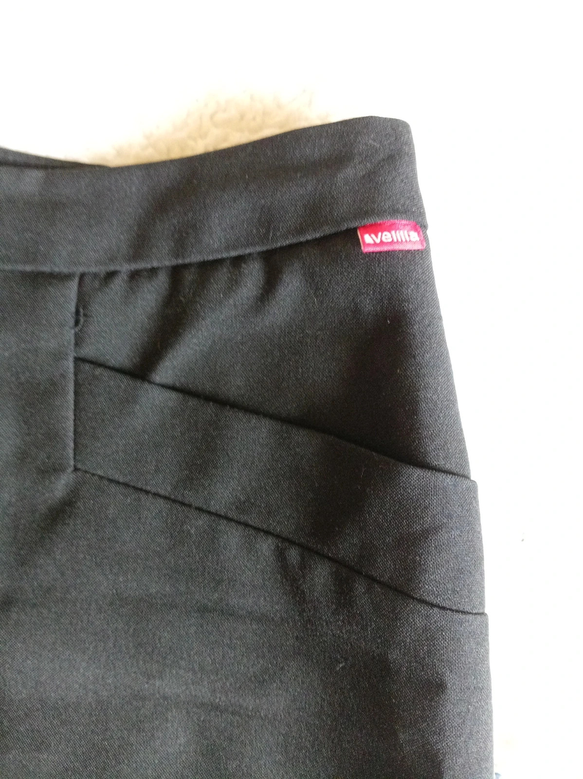 Falda negra talla 42 Velilla con bolsillos – Velilla – taille XL / 42 / 14 2
