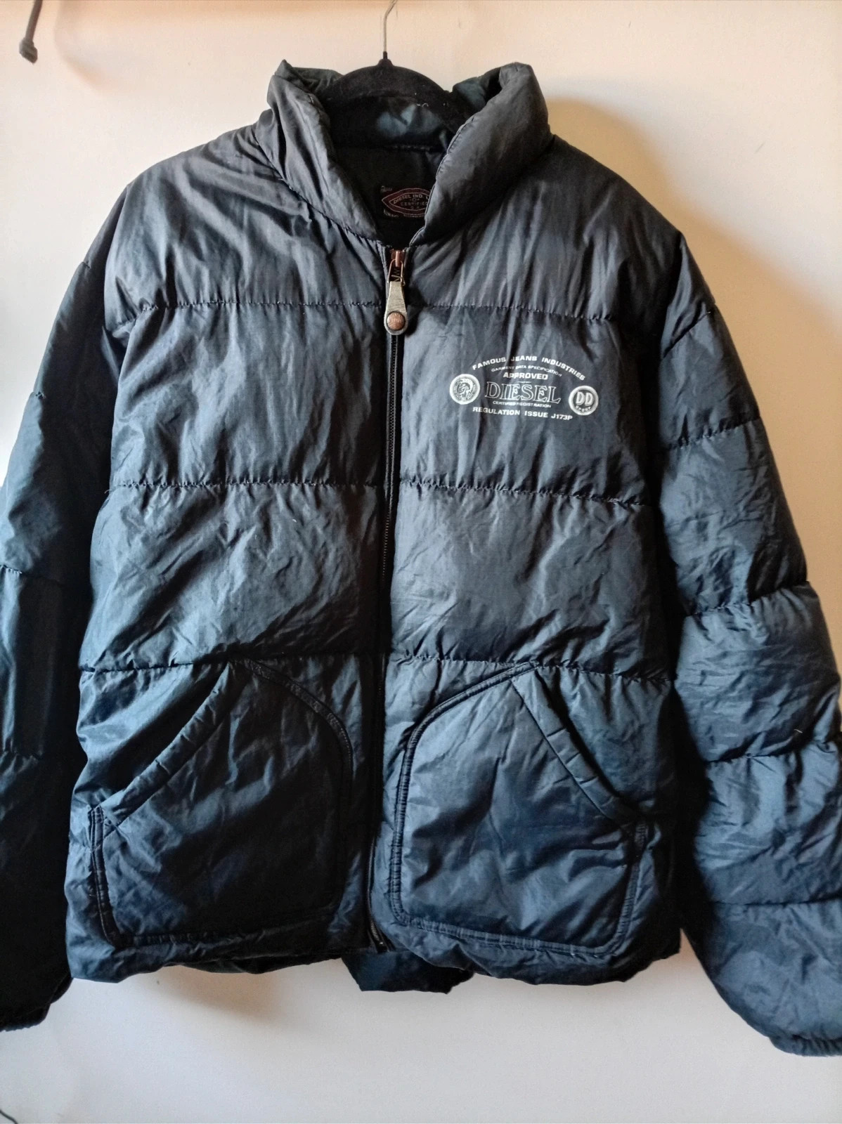 Plumífero DIESEL vintage negro XL