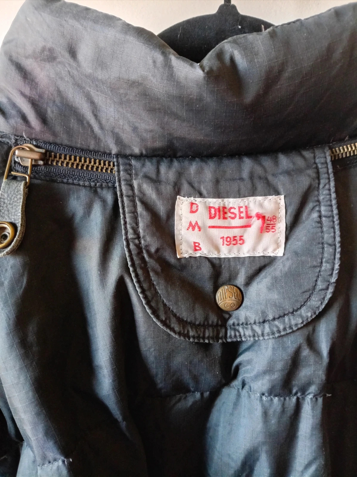 Plumífero DIESEL vintage negro XL – Diesel – taille XL 4