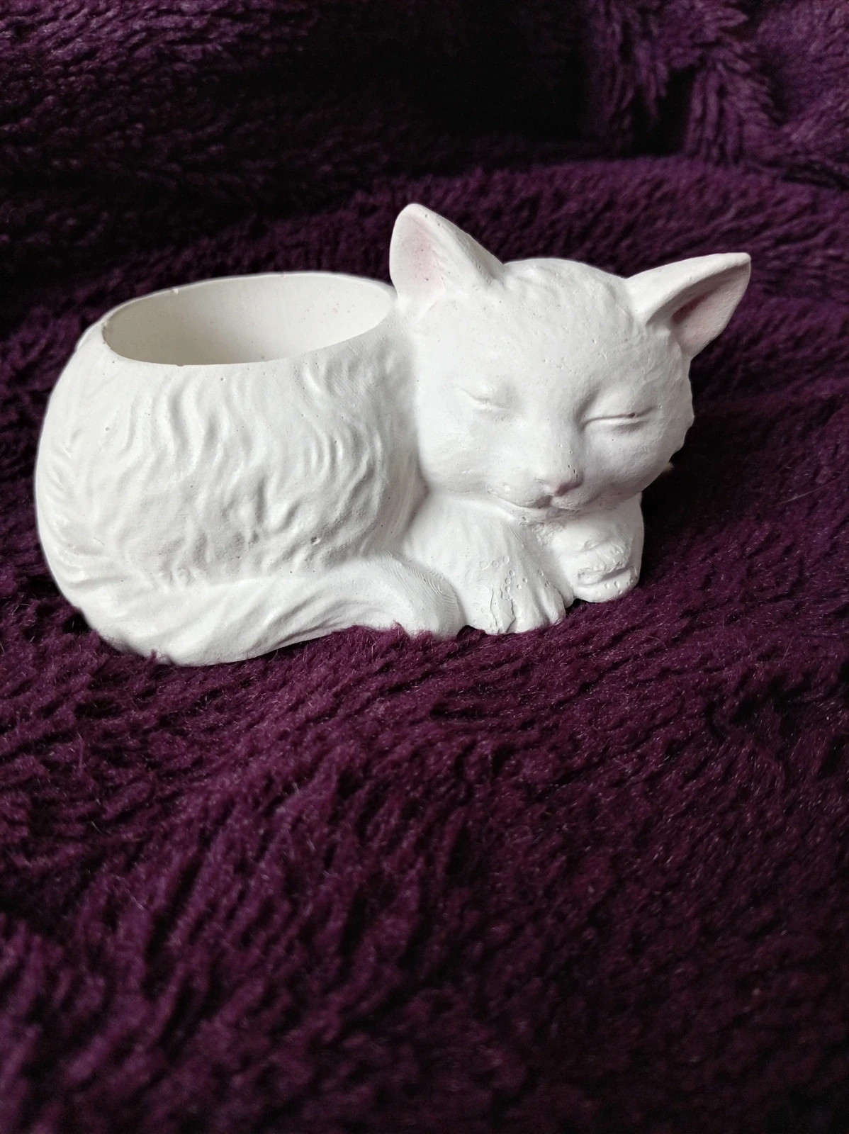 Maceta gatito zen Hecha a mano – Hecho a Mano