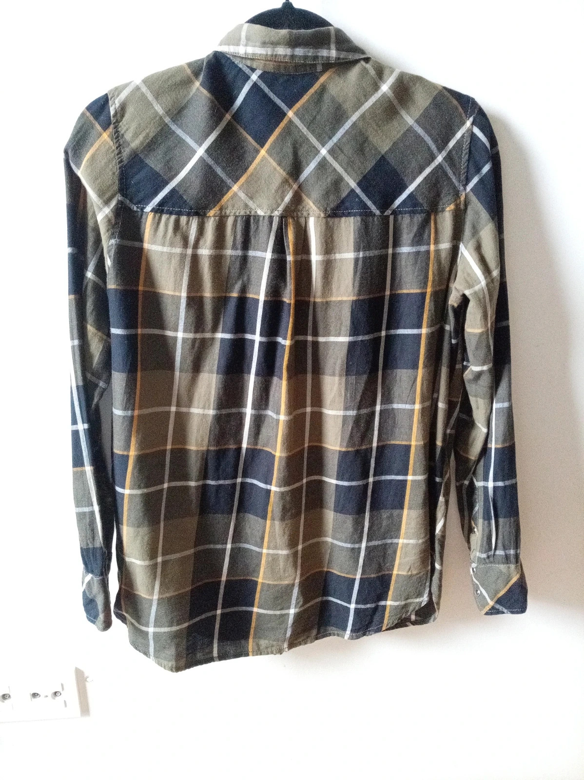 Camisa cuadros verdes TM – Stradivarius – taille M / 38 / 10 3