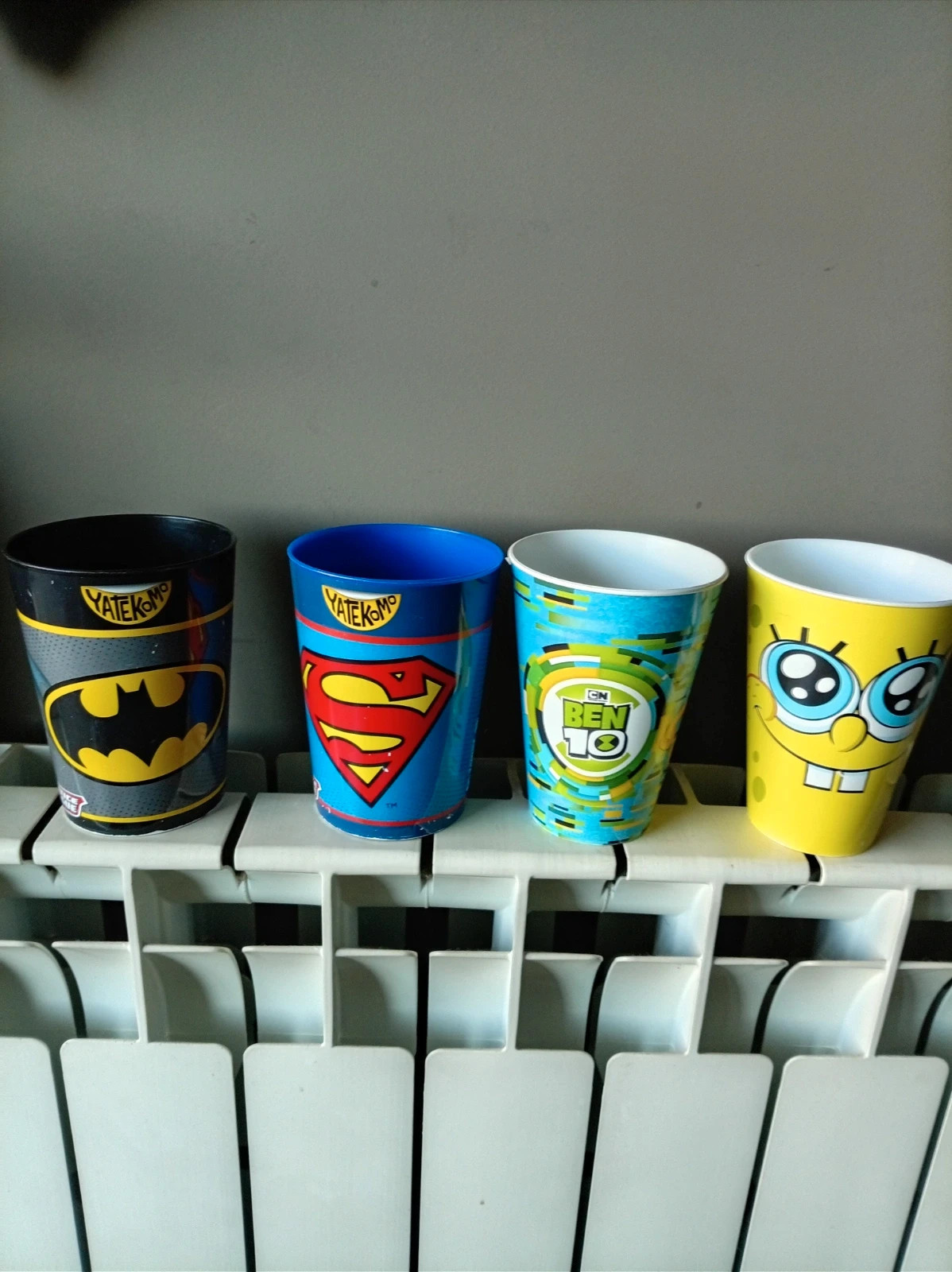 4 vasos plástico super heroes – Varios 2