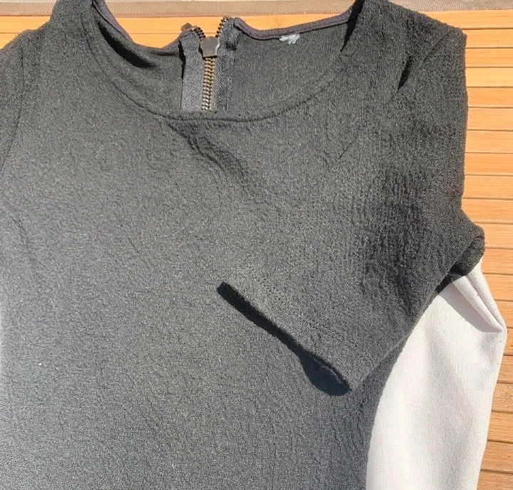 Vestido blanco y negro T s/m – taille S / 36 / 8 2