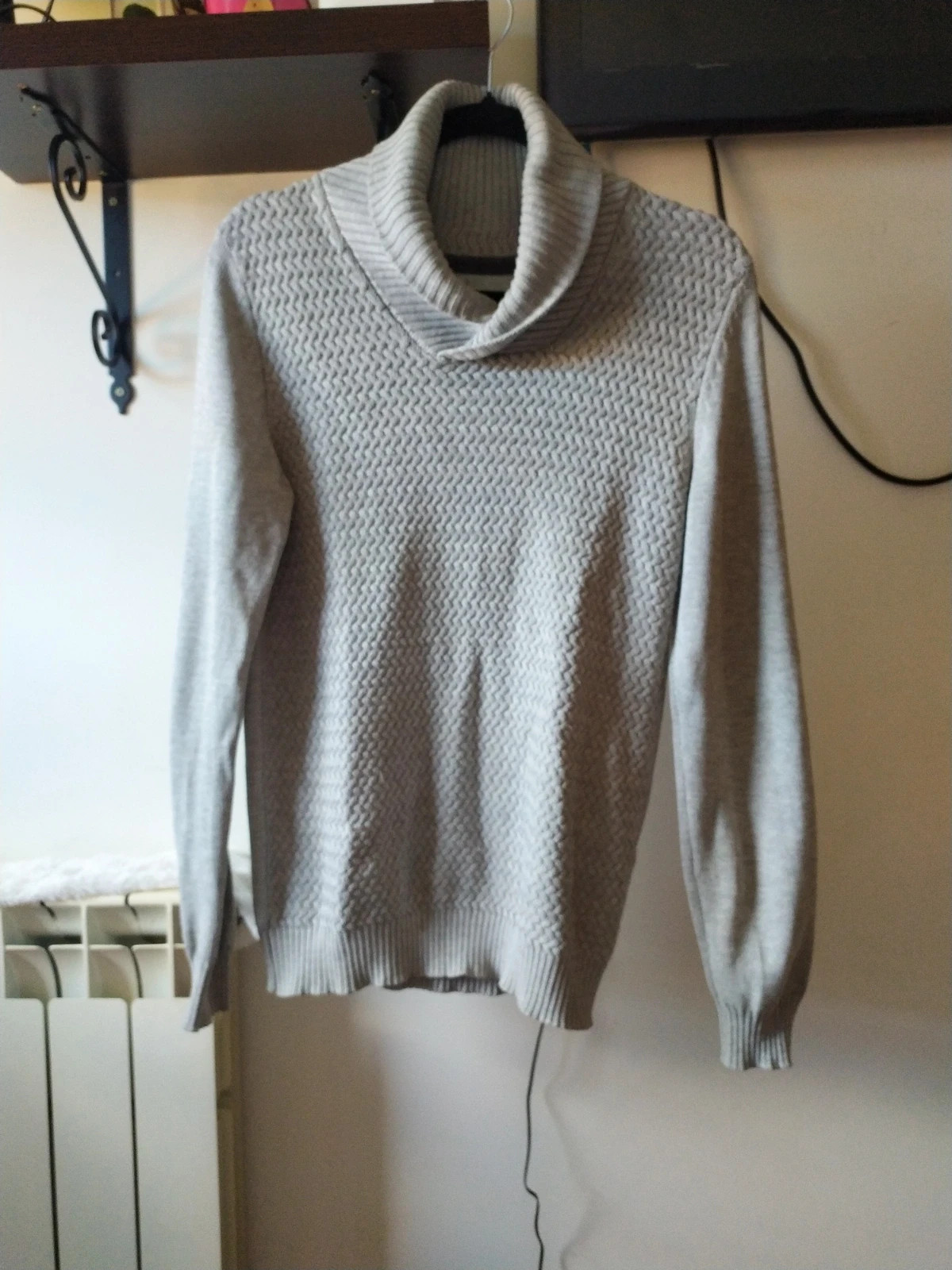 Jersey gris cuello vuelto Celio T.S