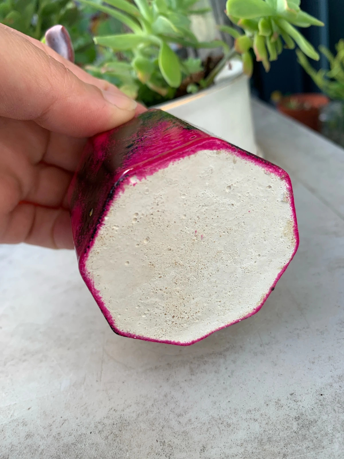 Porta velas único hecho a mano – Mano 4