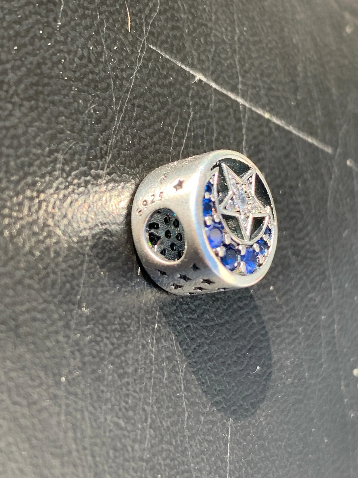 Charm de plata doble