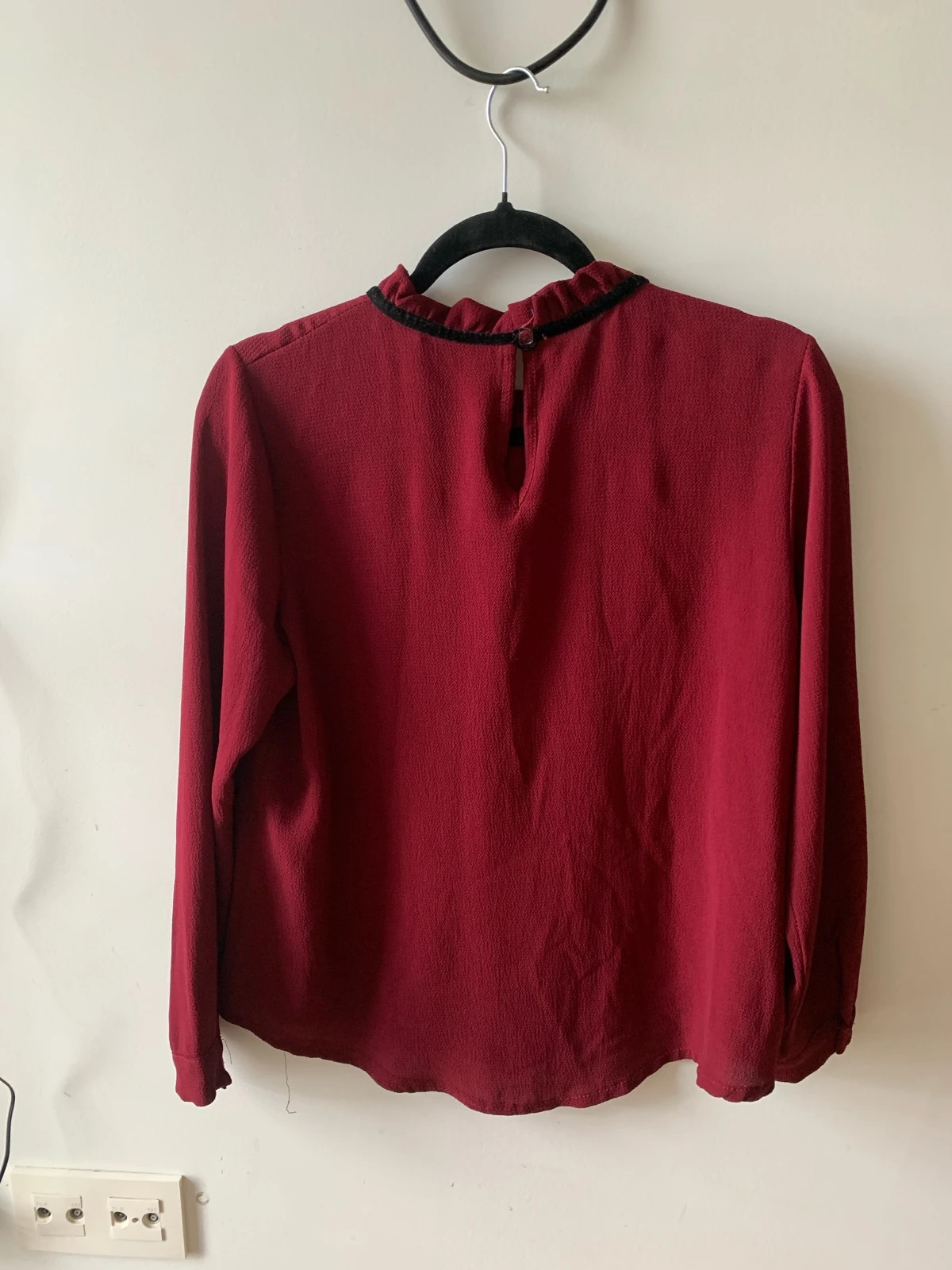 Camisa burdeos T.m – taille M / 38 / 10 3