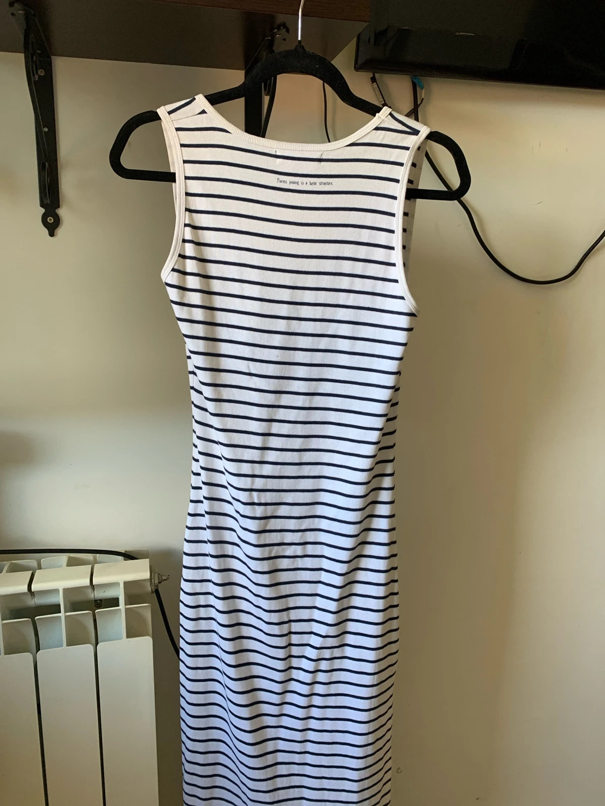 Vestido largo de rayas T M – Zara – taille M / 38 / 10 5
