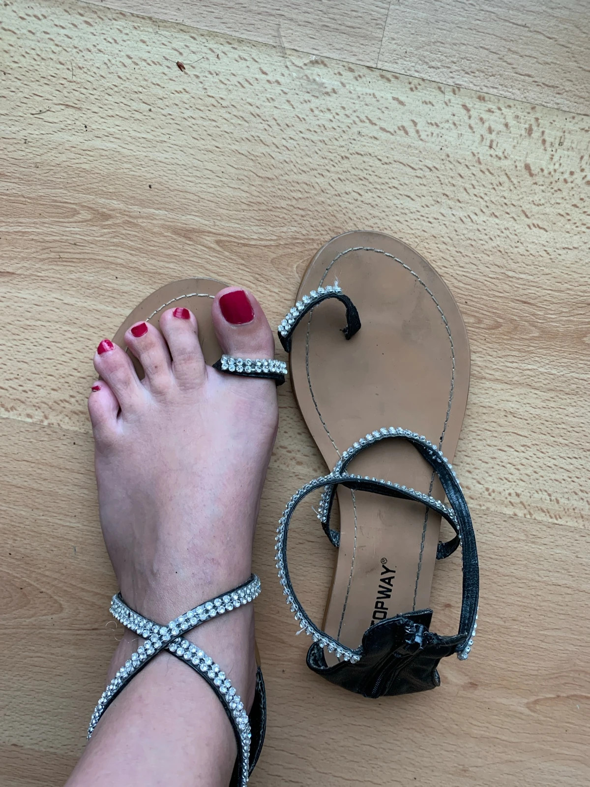 Sandalias de perlitas N37 – taille 37 3
