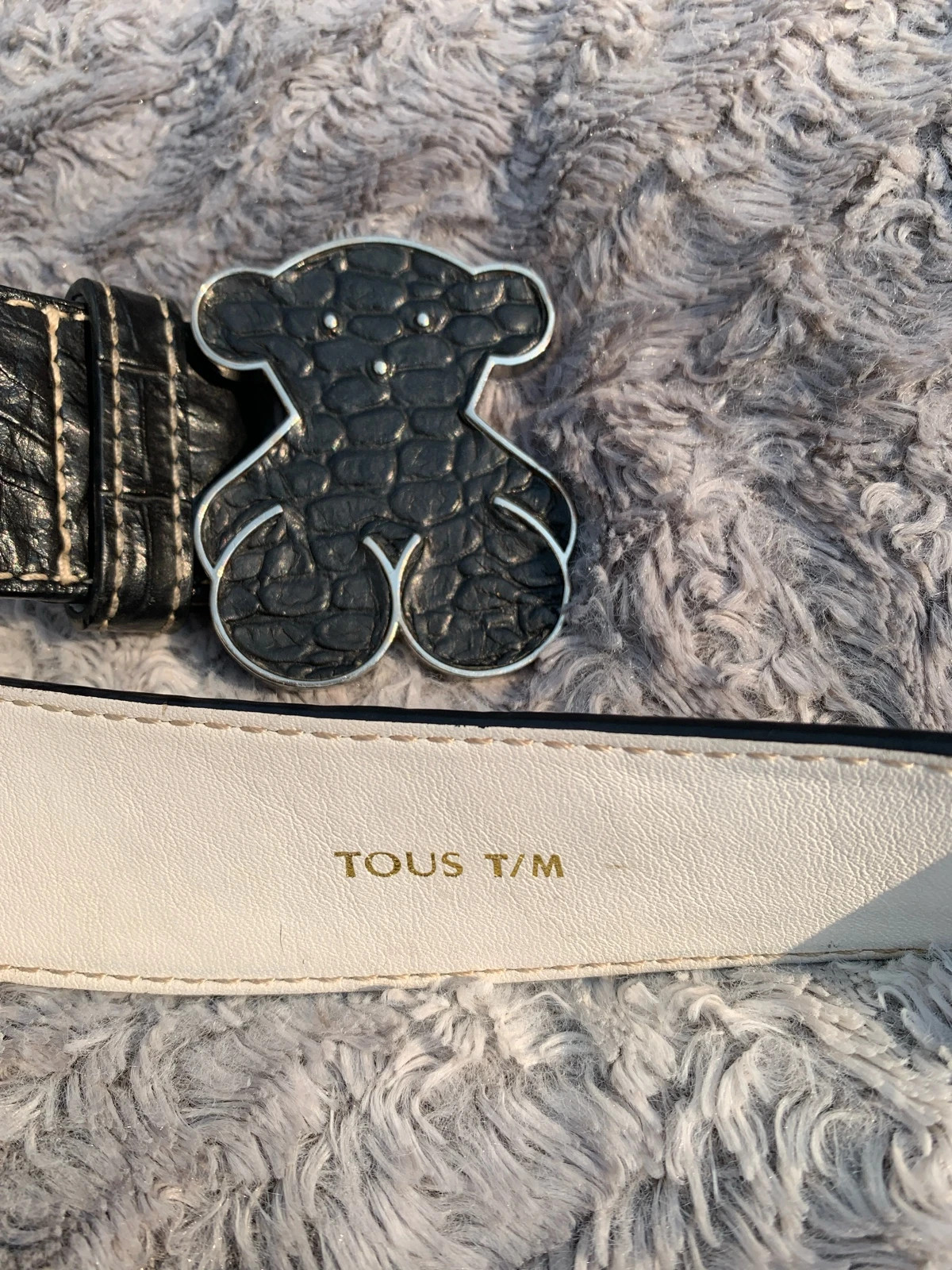 Cinturón Tous piel negro – Tous – taille 95 cm 4