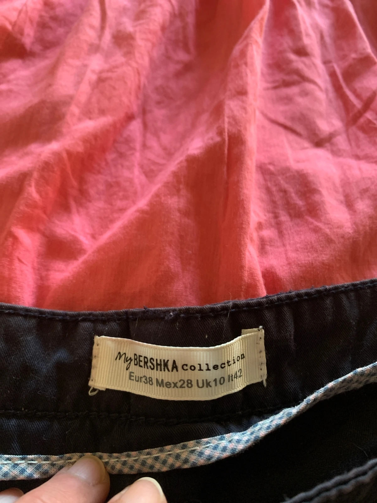 Conjunto short y palabra de honor – Bershka – taille M / 38 / 10 2