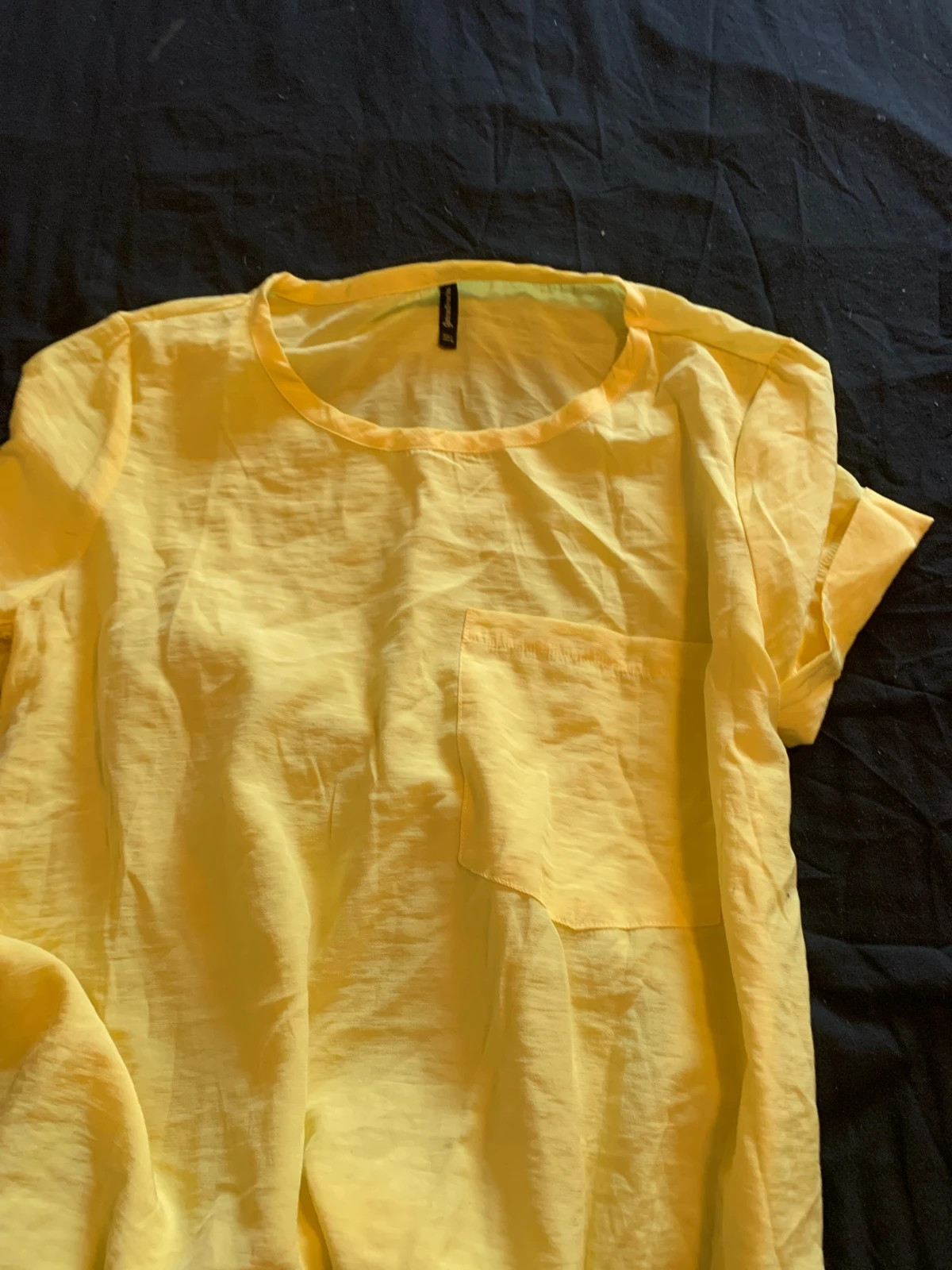 Conjunto pantalón corto y camiseta amarilla – H&M – taille L / 40 / 12 4