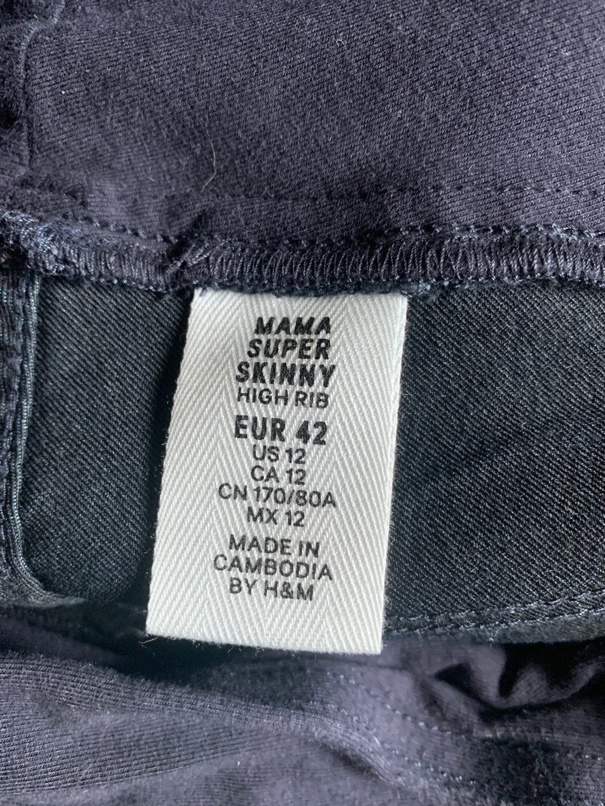 2x1Vaqueros nuevos premamá + pantalón de regalo – H&M – taille XL / 42 / 14 5