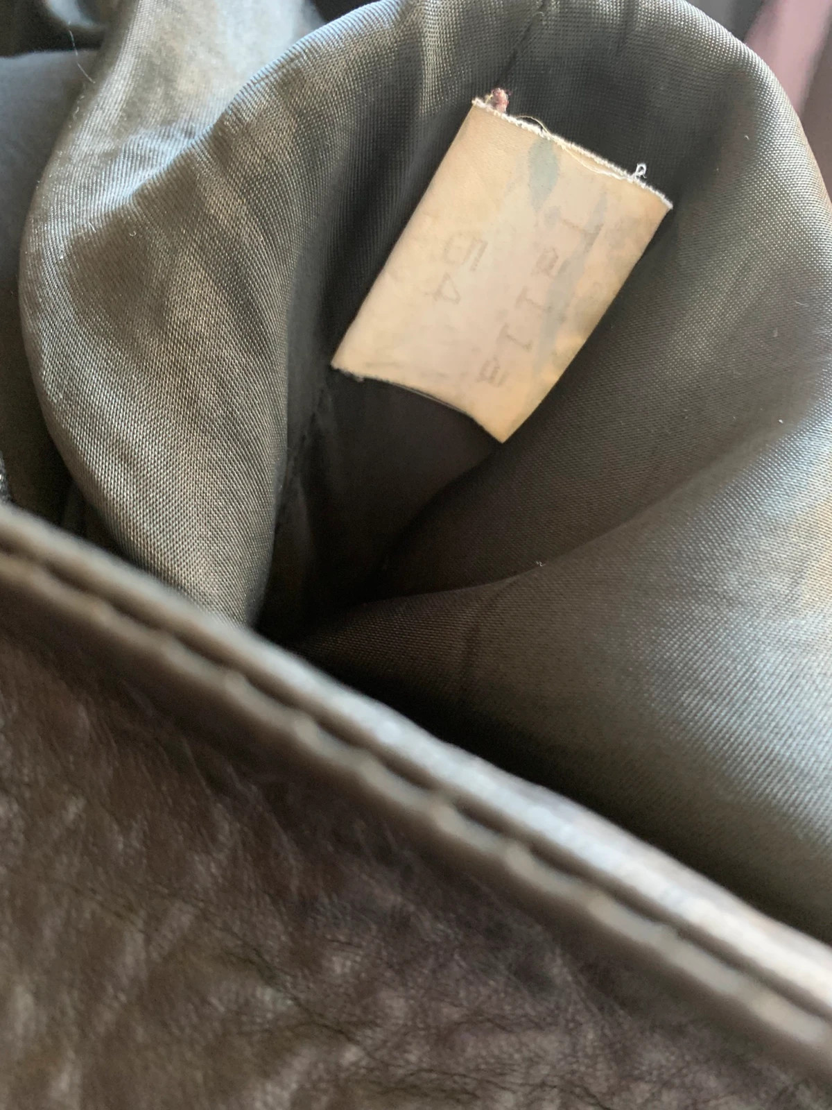 Chaqueta de cuero vintage – taille 7XL / 54 / 26 3
