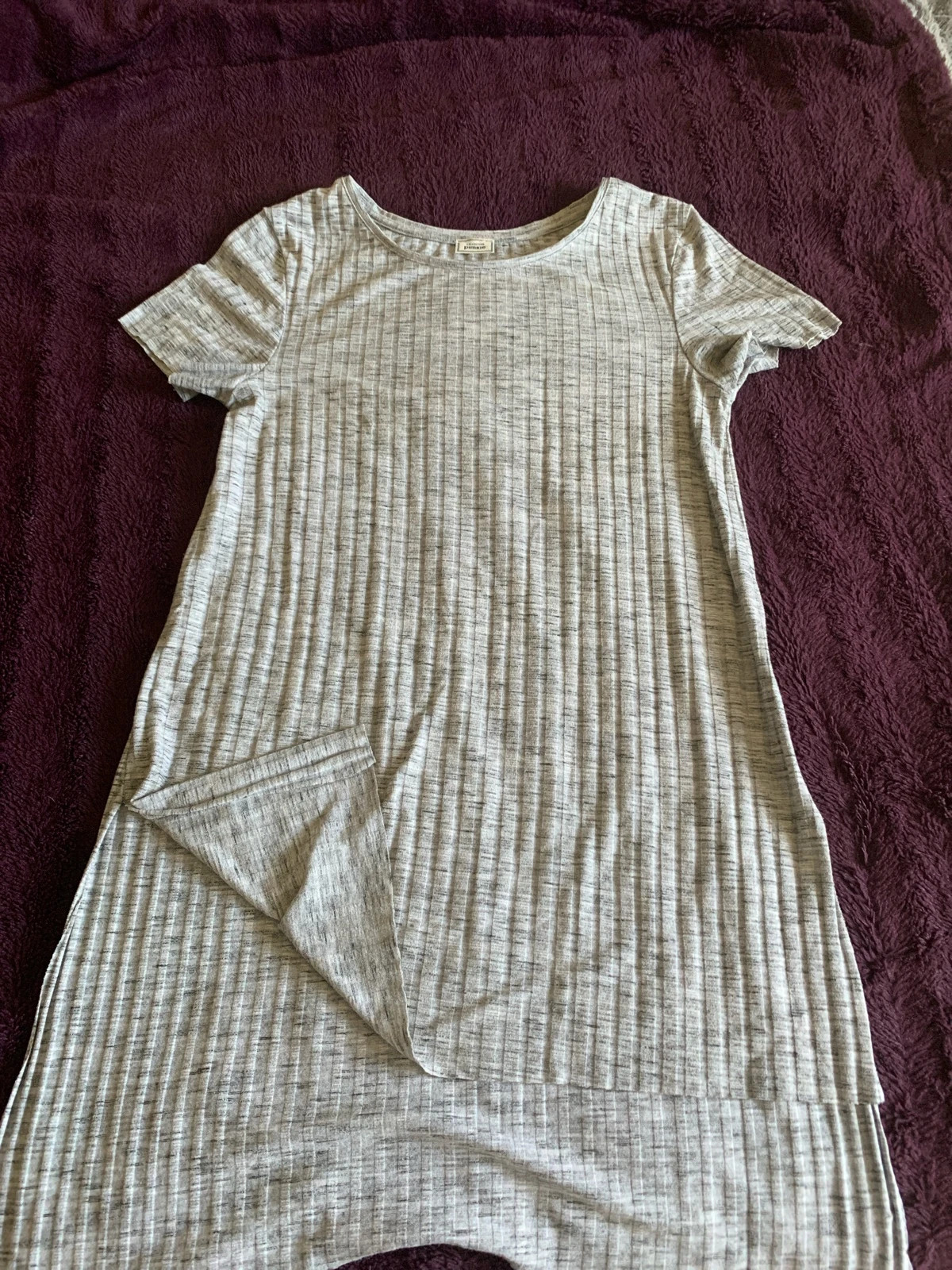 Camiseta larga canalé M – Pinkie – taille M / 38 / 10