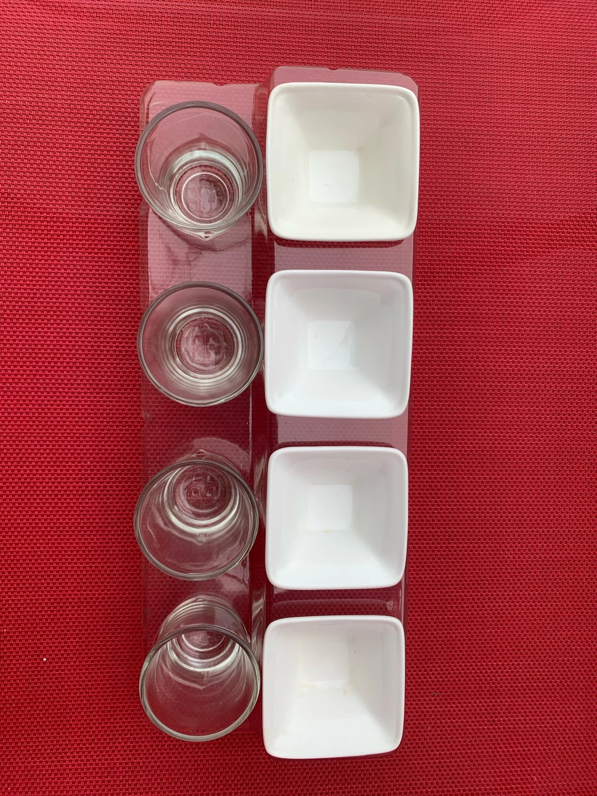 Cuenquitos + vasos de chupito