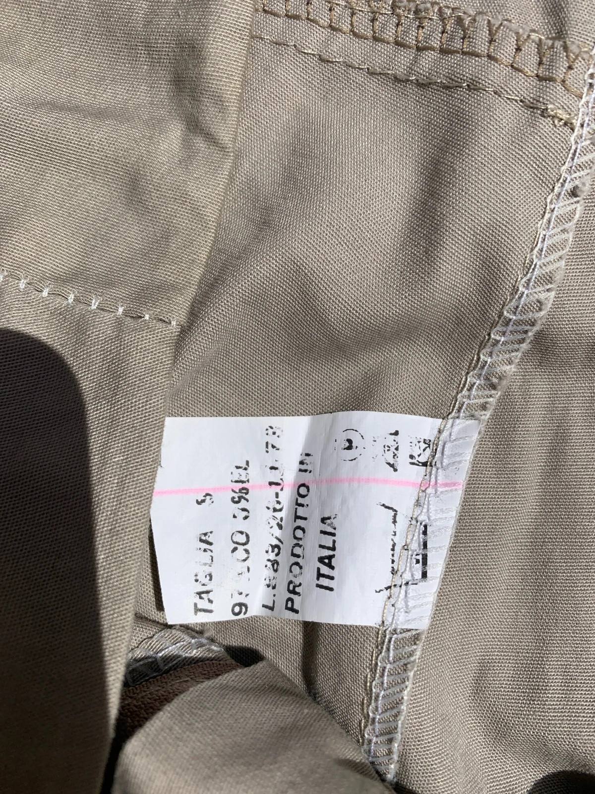 Pantalón chino – Beige – taille S / 36 / 8 3