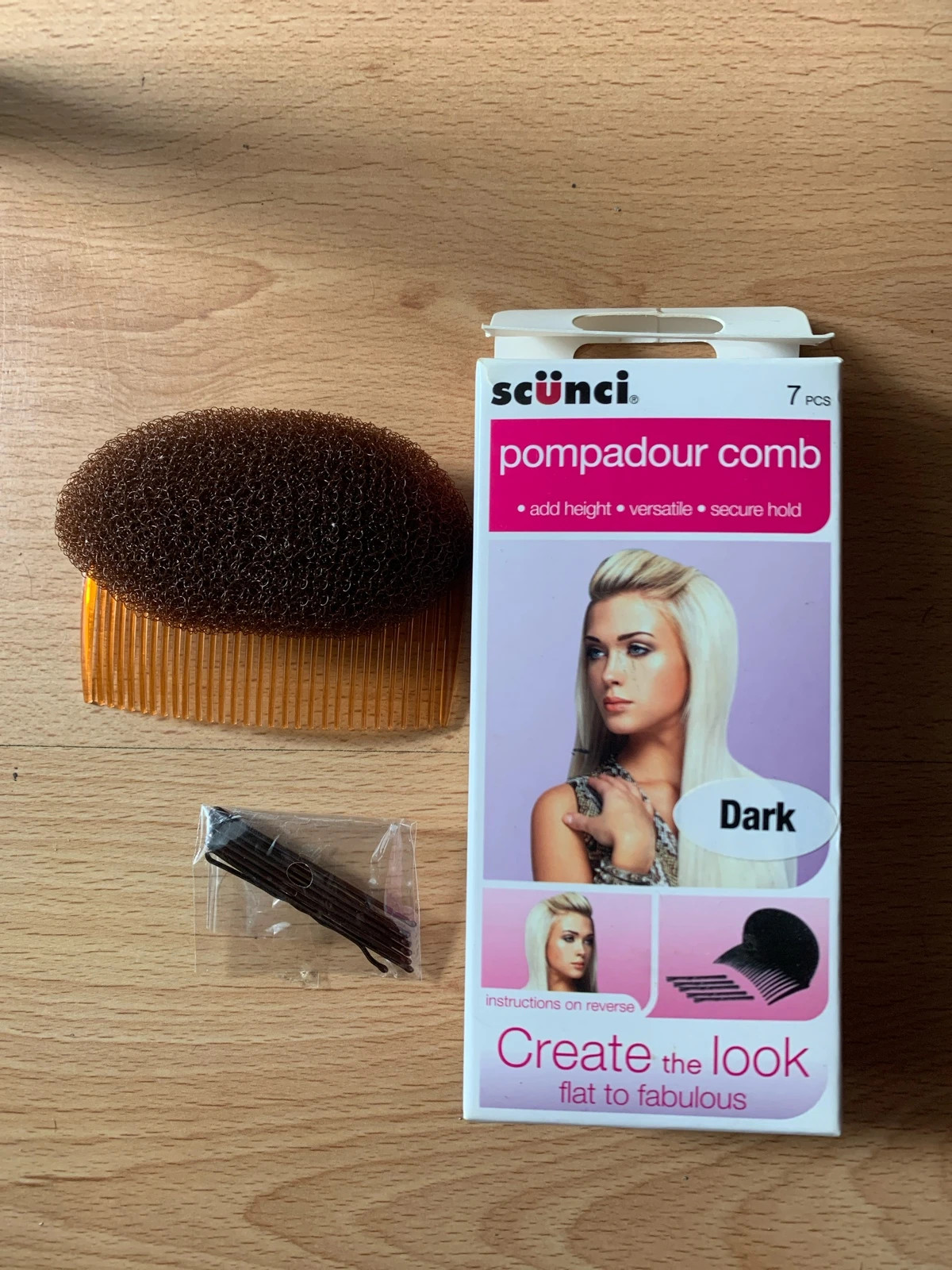 Peineta tupé y rulos – Claire's 2