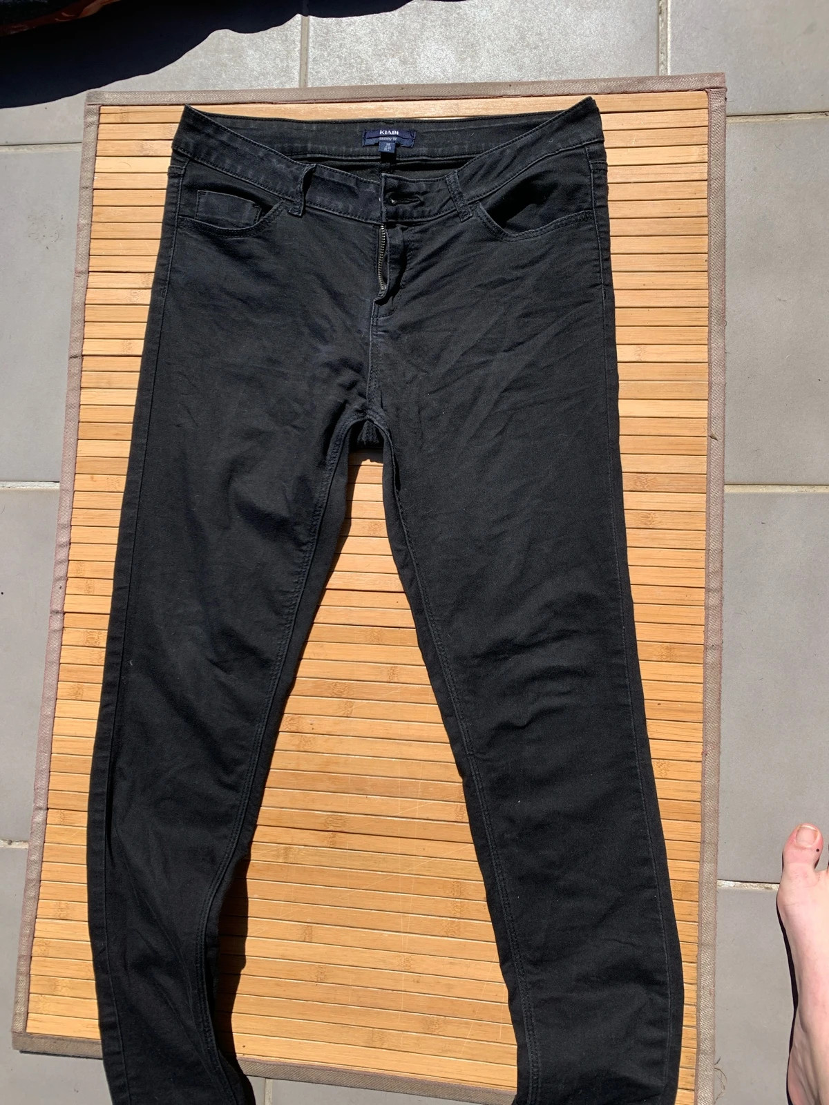 Vaquero negro T38 – Kiabi – taille M / 38 / 10 2