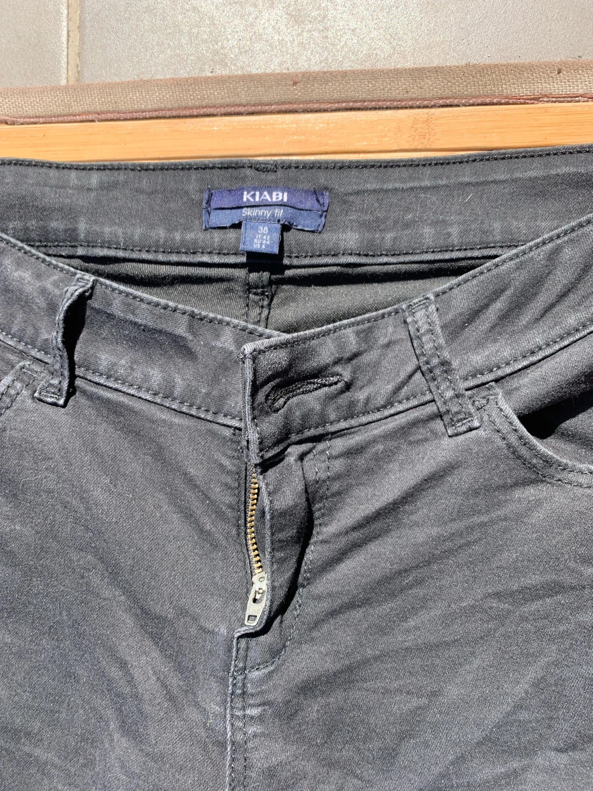 Vaquero negro T38 – Kiabi – taille M / 38 / 10 3