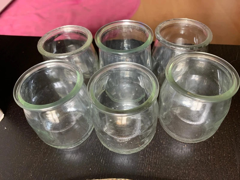6 vasos cristal