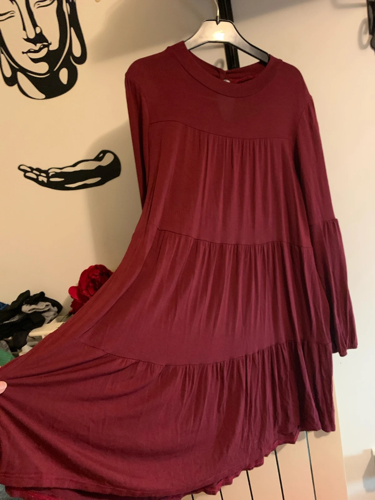 Vestido #burdeos – taille Taille unique 3