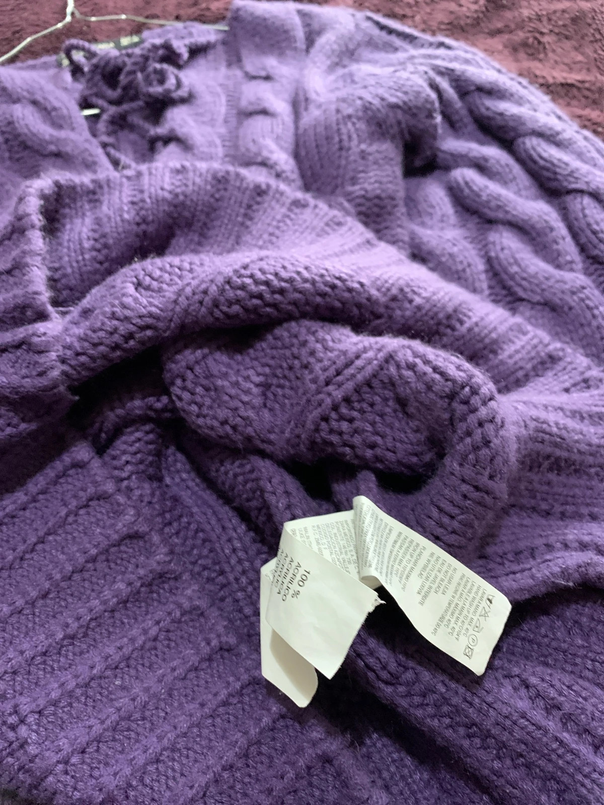Jersey morado Zara talla L – Zara – taille L 5