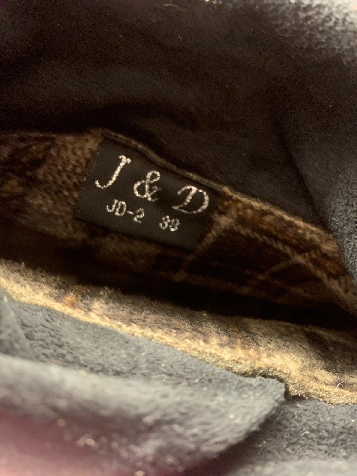 Botas negras – J&D – taille 38 3