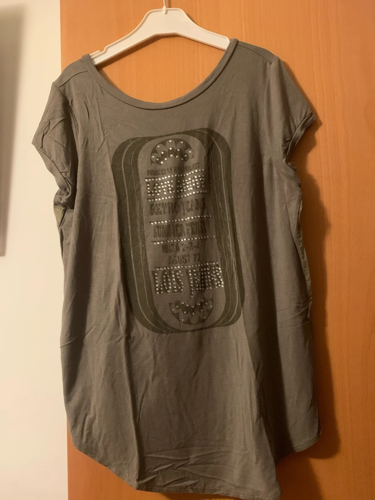 Camiseta verde Lois con brillantitos – Lois – taille M / 38 / 10 3