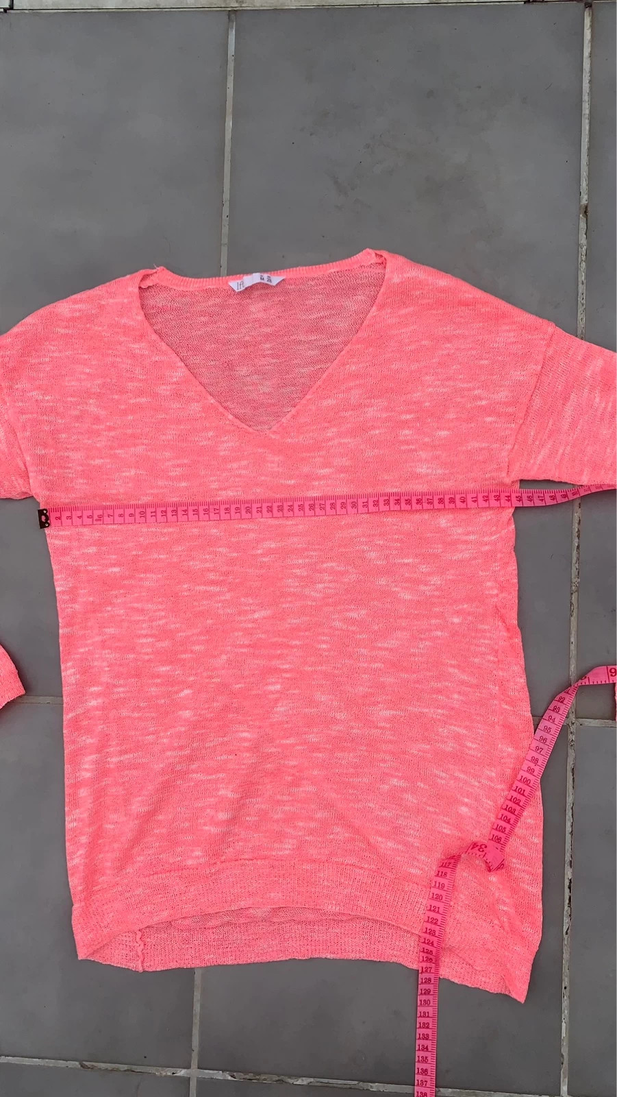Jersey coral fluor – lft – taille M 4