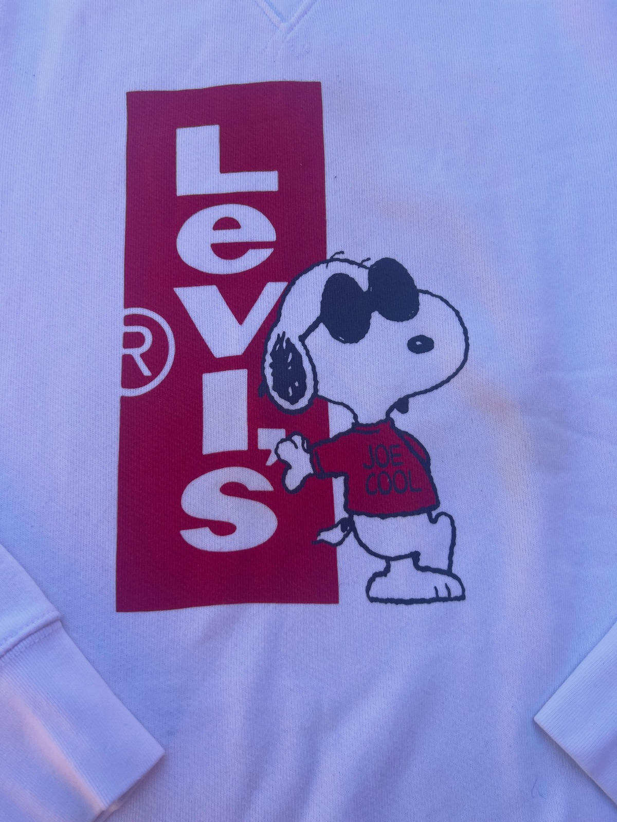 Sweatshirt Levi's x Snoopy blanc taille S – Levi's – taille S 3