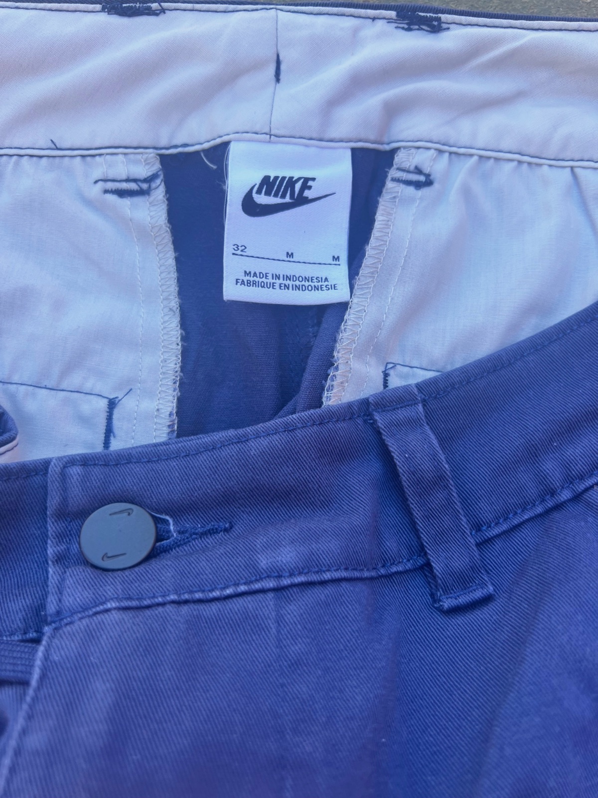 Pantalon chino Nike bleu taille M – Nike – taille M 5
